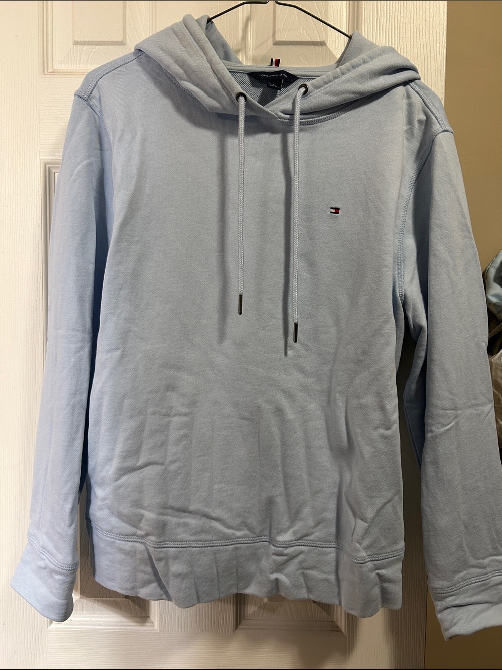 Tommy Hilfiger Pastel Blue Pullover Hoodie